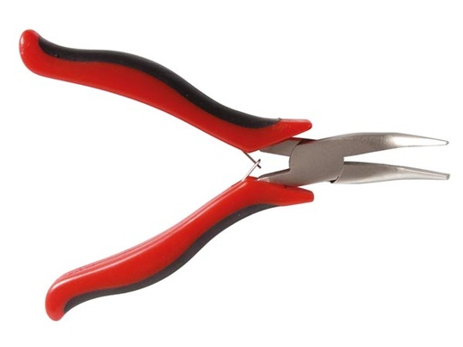 [000406-S62747] Pince à becs demi-ronds coudés - 125 mm 