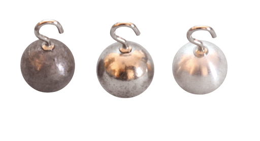 [002015] Sphères métalliques à anneau (lot de 3)