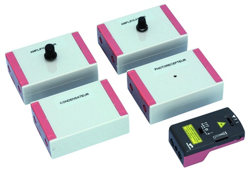 [004065] Ensemble pour étude transmission de l'information par laser