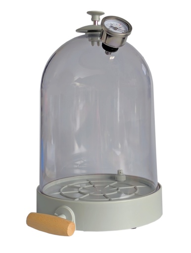 [#005067-S66961] Cloche à vide avec pompe intégrée