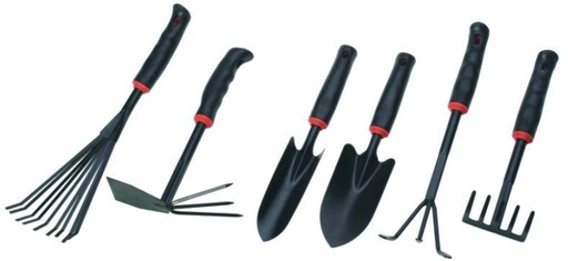 [024030] Outils de jardin (lot de 6)
