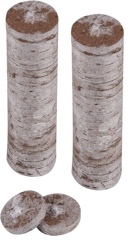 [024077] Pastilles de germination coco sans tourbe - pastilles de culture - Lot de 50