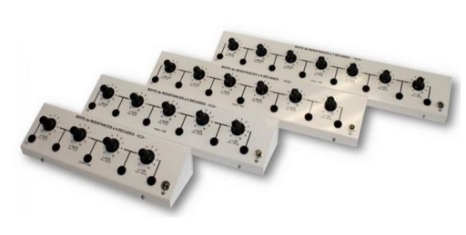 Boîtes à décades de résistances