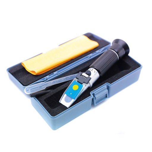 [309021-S65829] Réfractomètre à main double échelle 0-50% et 50-80% Brix