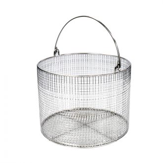 [219031-S59908] Panier autoclavable inox rond dia. 210 mm - H 180 mm
