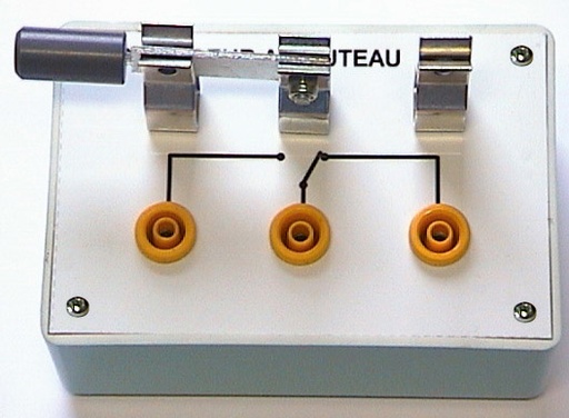 [000314-S62629] Interrupteur-inverseur à couteau sur support