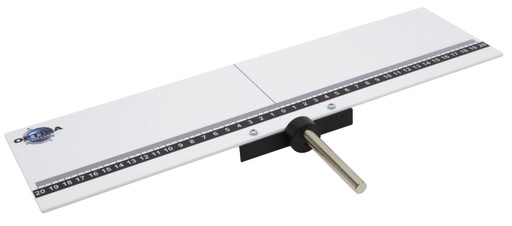 [004306-S58341] Ecran -200/200 mm sur tige pour diffraction et interférences