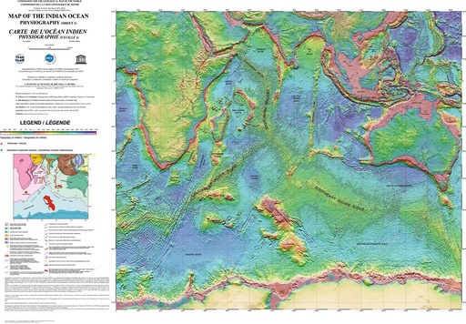[053058] Carte structurale de l'Océan Indien