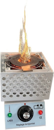 [212004-S63213] Plaque percée à combustion pour poudre métallique LAB