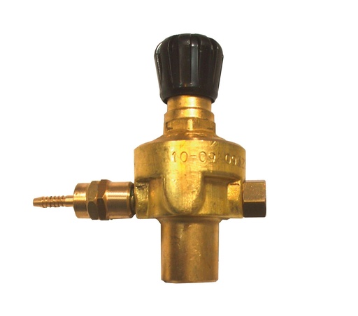 [215005] Robinet détendeur (valve ou vanne) pour cartouche Dioxygène jetable 110 L