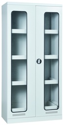 [251175] Option portes transparentes pour armoire de sûreté en acier Cyltec