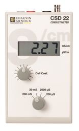 [302002] Conductimètre portable Chauvin Arnoux CSD 22