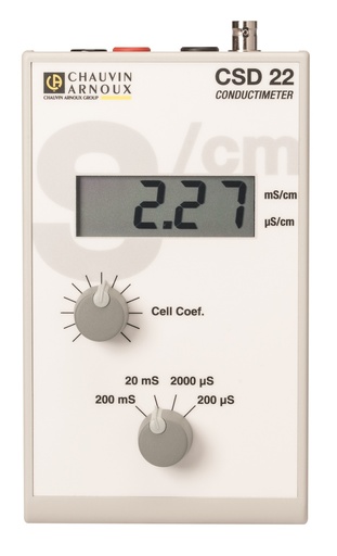 [#302002-S31562] Conductimètre portable Chauvin Arnoux CSD 22
