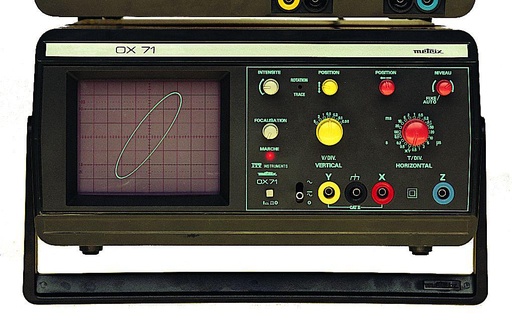 [341005] Oscilloscope analogique monovoie OX71 - Metrix®