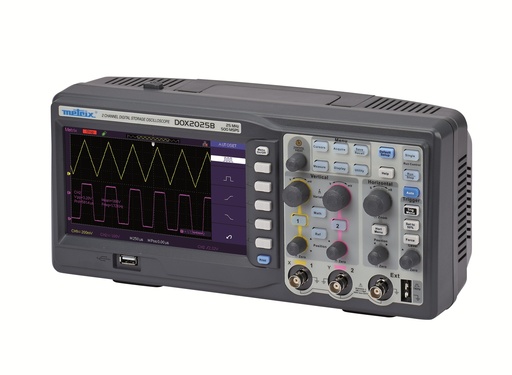 [341030-S59001] Oscilloscope numérique à écran couleur 2 voies DOX2025B - Metrix®