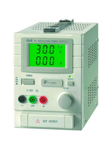 [350004] Alimentation ajustable 0-30 V / 5 A / CC