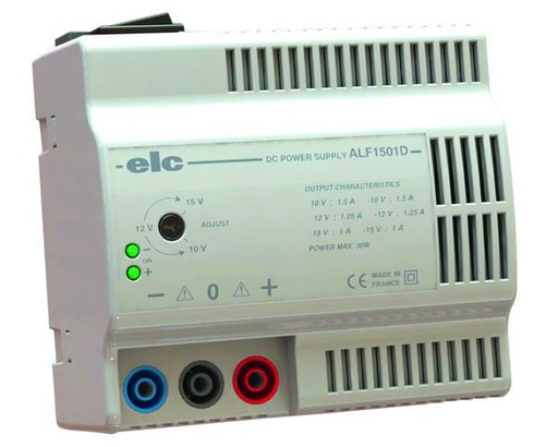 [350039-S63738] Alimentation symétrique ALF150ID ±15 V/1 A ELC