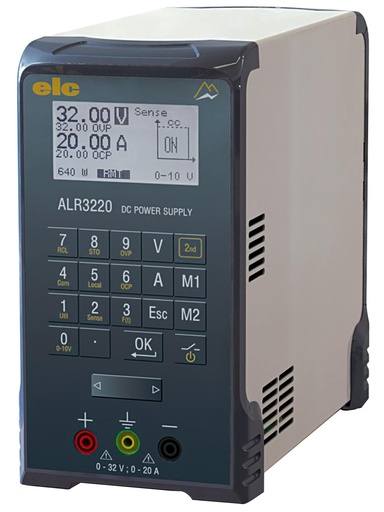 [350045] Alimentation programmable ALR3220 0-32 V/0-20 A ELC