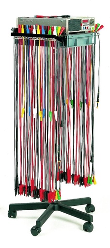 [400041-S62337] Support pour cordons à roulettes avec bac