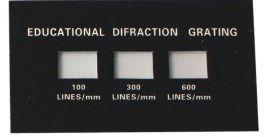 [404049] Réseau triple 100-300-600 traits/mm