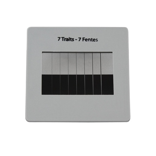 [404087-S69413] Diapositive 7 fentes et 7 traits