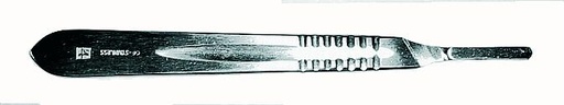 [#411010-S61438] Manche de scalpel n°4 en inox 