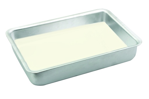 [411068] Cuvette à dissection en aluminium 300 x 250 x 75 mm 