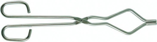 [450004-S51224] Pince à creuset en acier