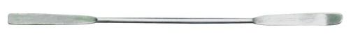 [450010] Spatule double en inox 150 mm