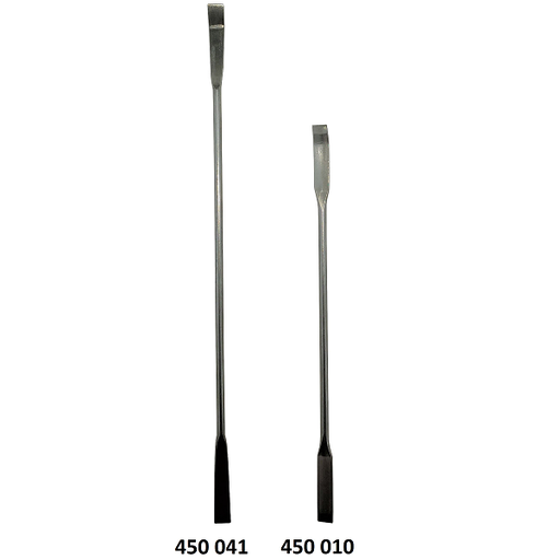 [450041] Spatule double en inox 200 mm