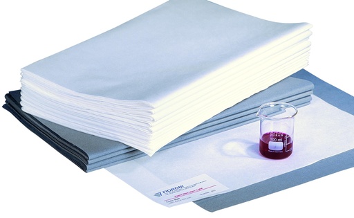 Feuilles de papier filtre plat