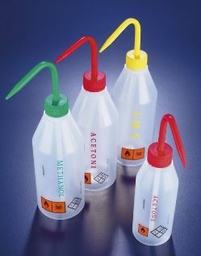 [511023] Pissette en forme de bouteille - imprimé éthanol - 250 mL