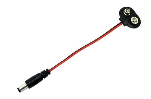 [650111-S59535] Connecteur Jack pour pile 9 V