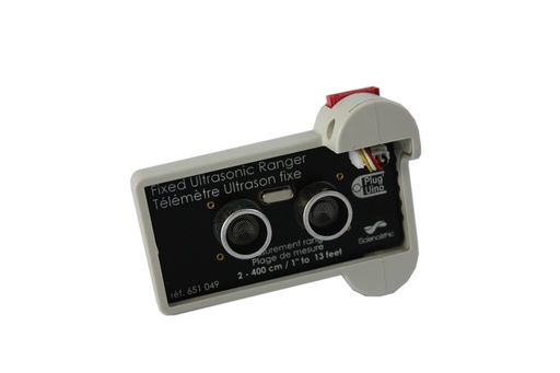 [651049-S03049] Capteur Plug'Uino® - Télémètre à ultrasons fixe