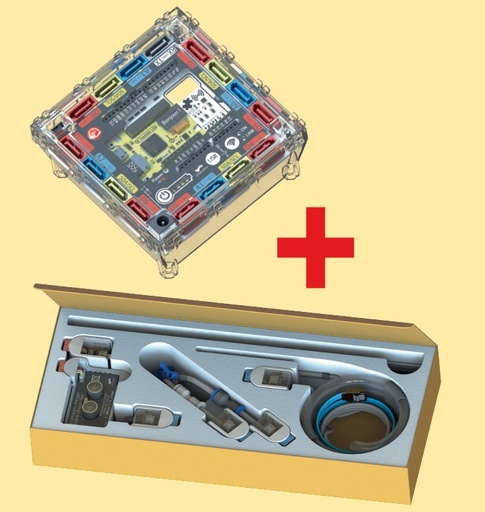 [652110-S03100] Pack Plug'Uino® Py - Microcontrôleur et capteurs 2nde 1ere Tale