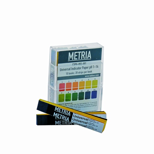 [910022] Bandelettes pH 1-14 (lot de 100)