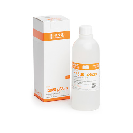 [910039-S58729] Solution étalon 12880 µs.cm-1 TTR - 500 mL HI7030L