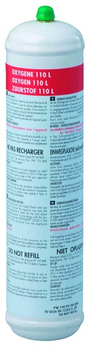 [925001] .. Dioxygène comprimé pur - 110 L