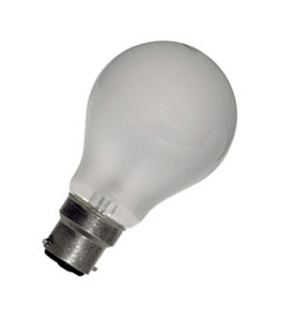 Ampoule tungstène - culot baïonnette B22 - 12 V 