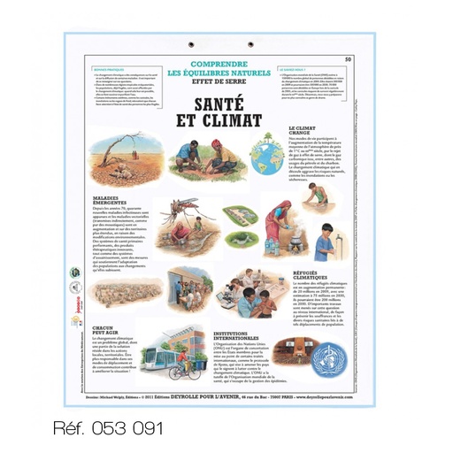 Affiche "Deyrolle pour l'avenir" - Format 66x80 cm