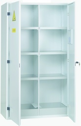 Armoire de sûreté à portes pleines ou transparentes Cyltec - 1950 mm  x 1100 mm  x 500 mm