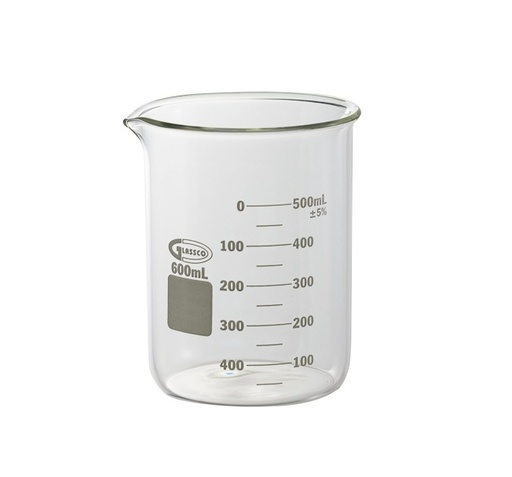 Bécher VB 3.3 pour usage intensif - forme basse - Glassco®