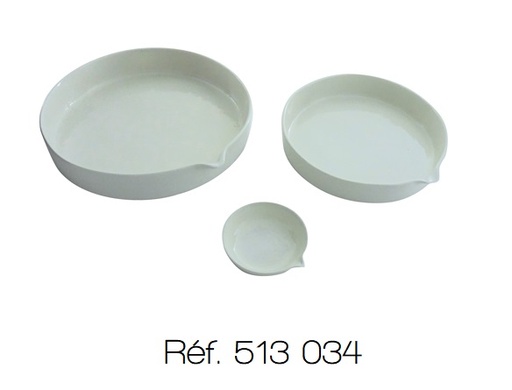 Capsule d'évaporation à bec - Fond plat