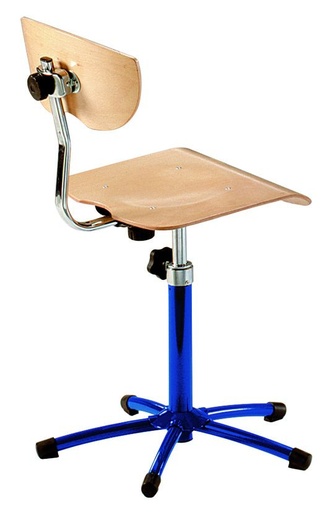 Chaise réglable en hauteur