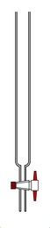 Colonne de chromatographie à robinet 