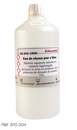 Eau de chaux TP
