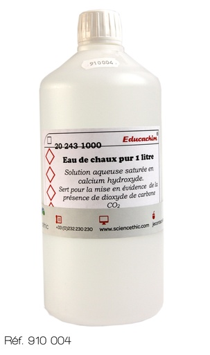 Eau de chaux TP