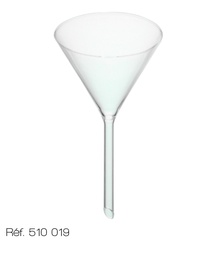 Entonnoir en verre