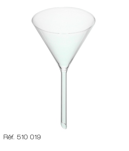 Entonnoir en verre