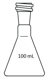 Erlenmeyer VB 3.3 - 100 mL - Rodaviss®